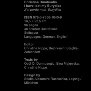 J'ai perdu mon Eurydice